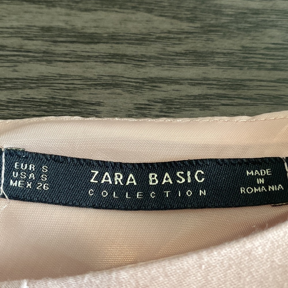 Zara Basic Colllection halter dress, midi, flare … - image 12